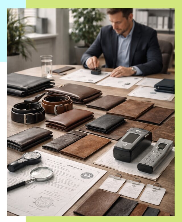 Сертификация кожаных изделий в Воскресенске от 12406 р. | Алешин-Вск