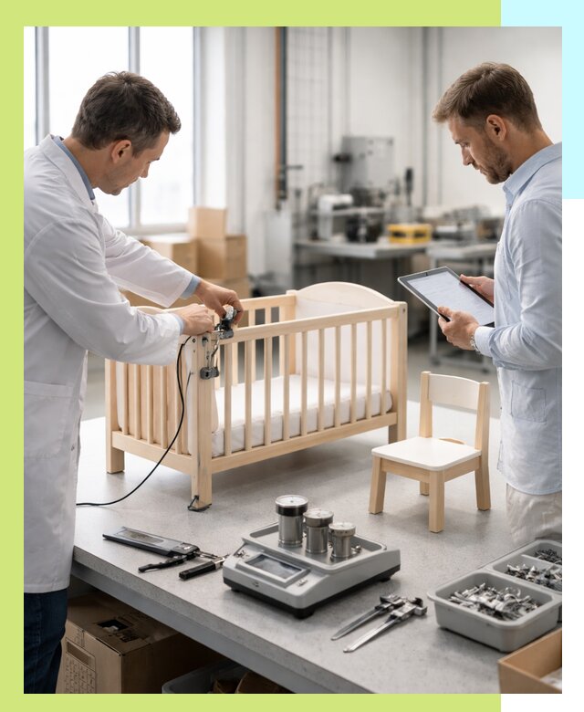 Сертификация детской мебели и проверка безопасности в Воскресенске