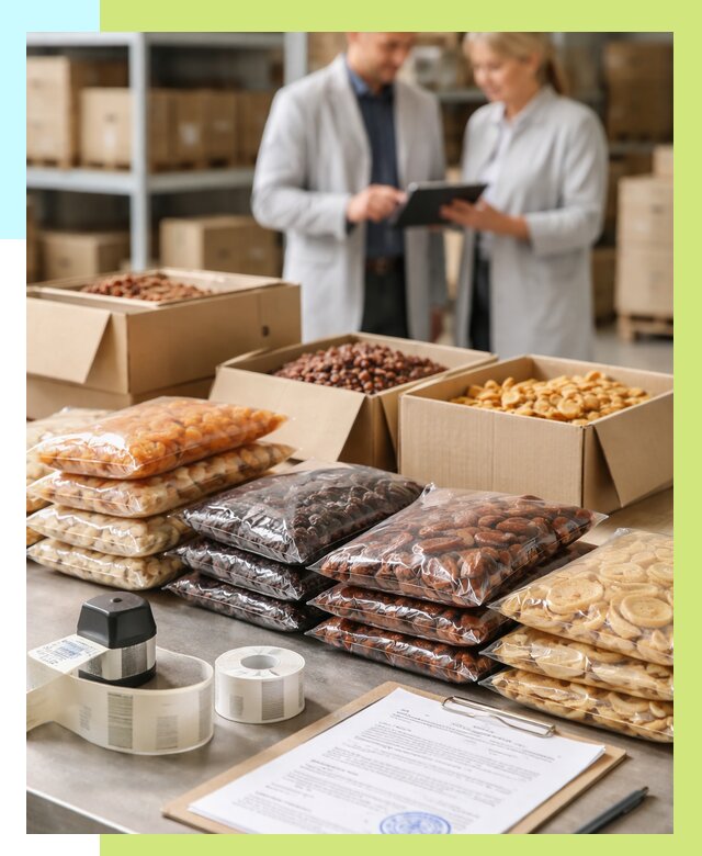 Сертификация сухофруктов в Воскресенске от 12406 р. | Алешин-Вск под ключ