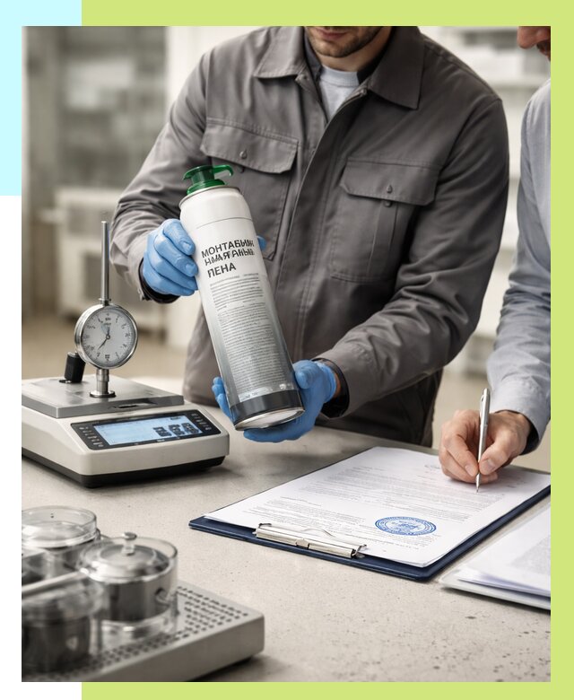 Сертификация монтажной пены в Воскресенске от 15507 р. | Алешин-Вск