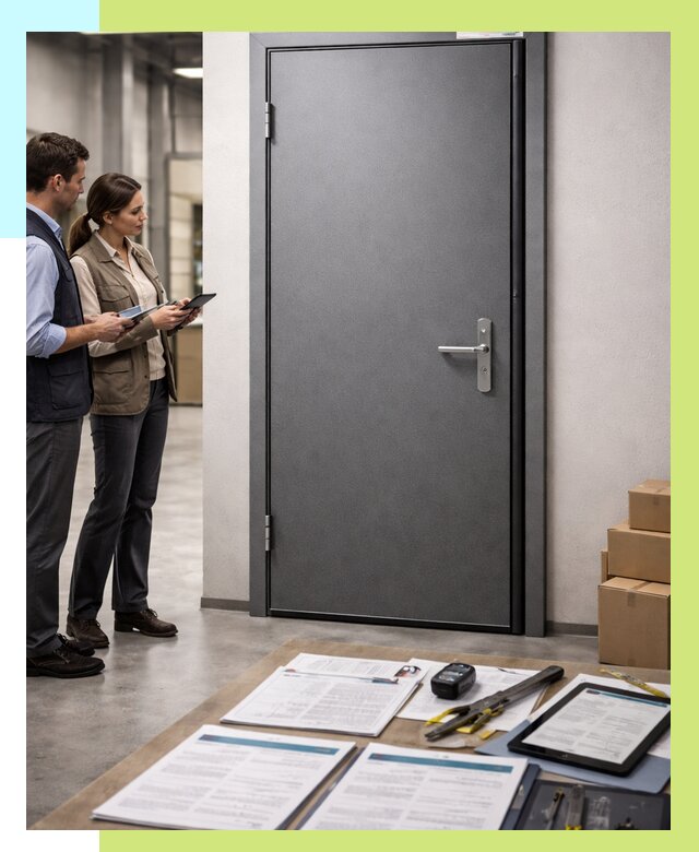 Сертификация противопожарных дверей в Воскресенске от 9304 р. | Алешин-Вск