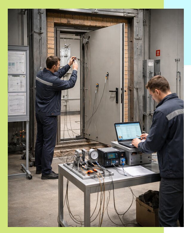 Сертификация противопожарных дверей в Воскресенске по ГОСТ и ТР