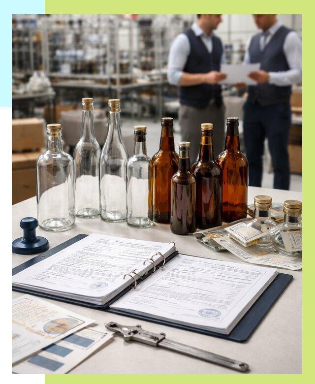 Сертификация стеклянных бутылок в Воскресенске от 25845 р. | Алешин-Вск