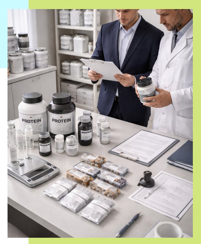 Сертификация спортивного питания в Воскресенске от 15507 р., Алешин-Вск