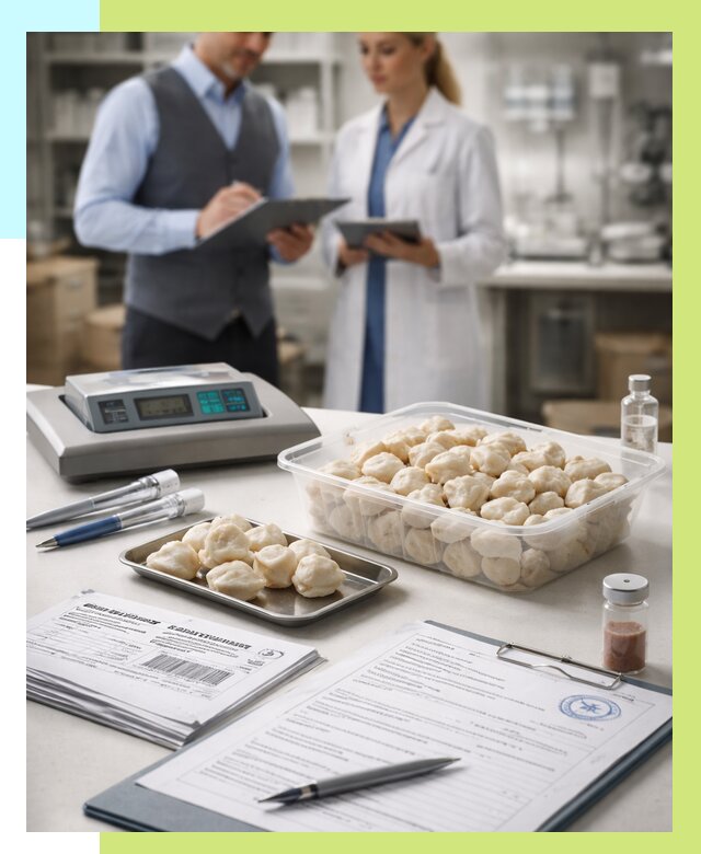 Сертификация пельменей в Воскресенске от 15507 р. срочно | Алешин-Вск
