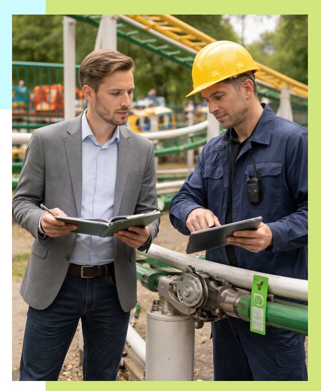 Сертификация аттракционов в Воскресенске от 46521 р. | Алешин-Вск