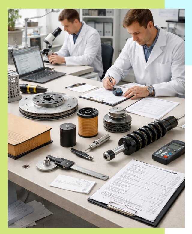 Сертификация автозапчастей и комплектующих в Воскресенске по ГОСТ