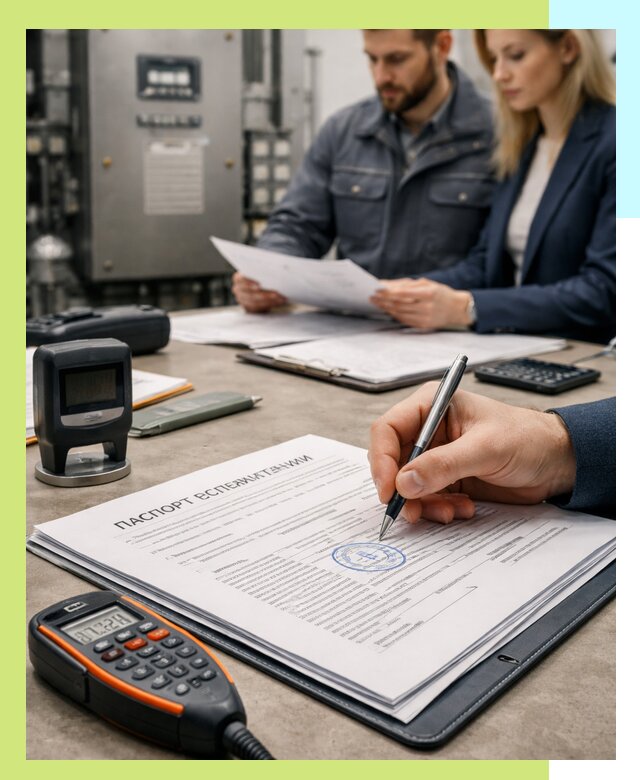 Оформление паспорта эксплуатации оборудования в Воскресенске