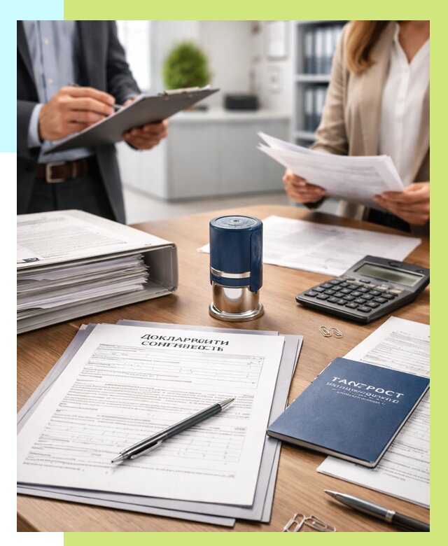 Декларация соответствия ТР ТС в Воскресенске от 8270 р., Алешин-Вск