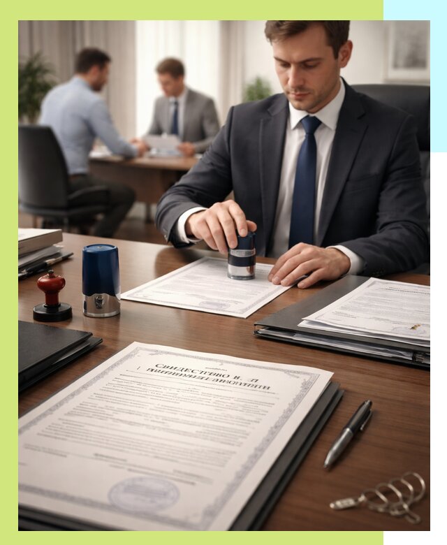 Оформление свидетельства о государственной регистрации в Воскресенске