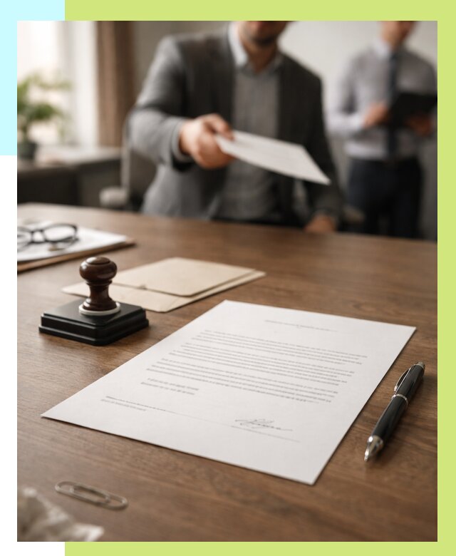 Отказное письмо по сертификации в Воскресенске от 3618 р. | Алешин-Вск