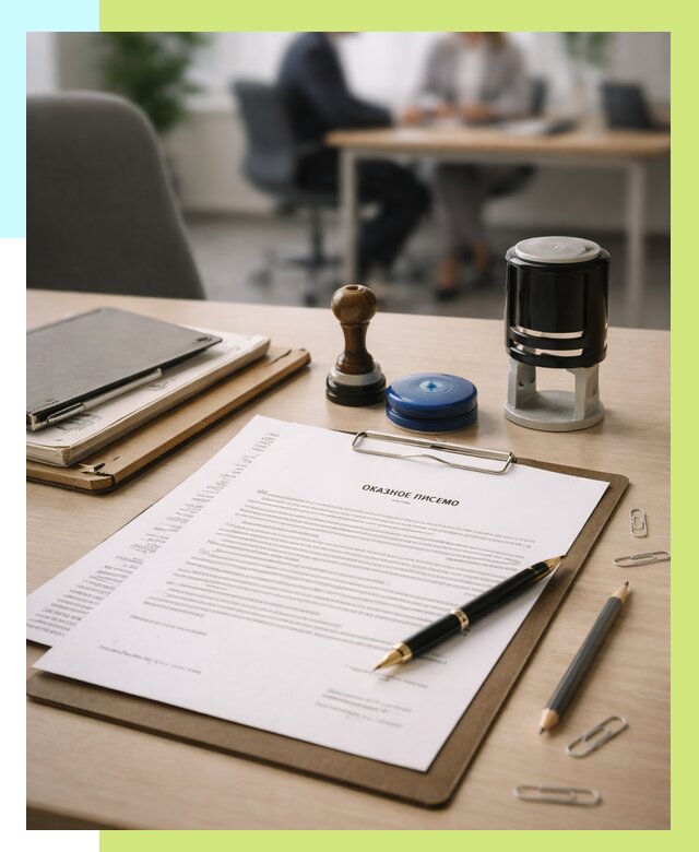 Отказное письмо для Wildberries в Воскресенске от 2585 р. | Алешин-Вск