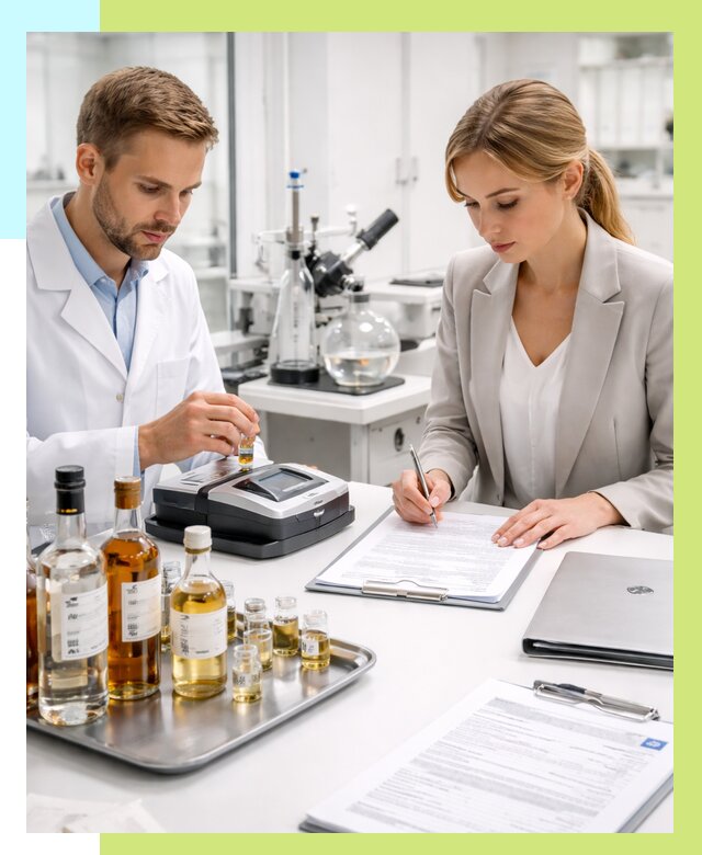 Заключение о спиртосодержании в Воскресенске, от 5169 р., Алешин-Вск