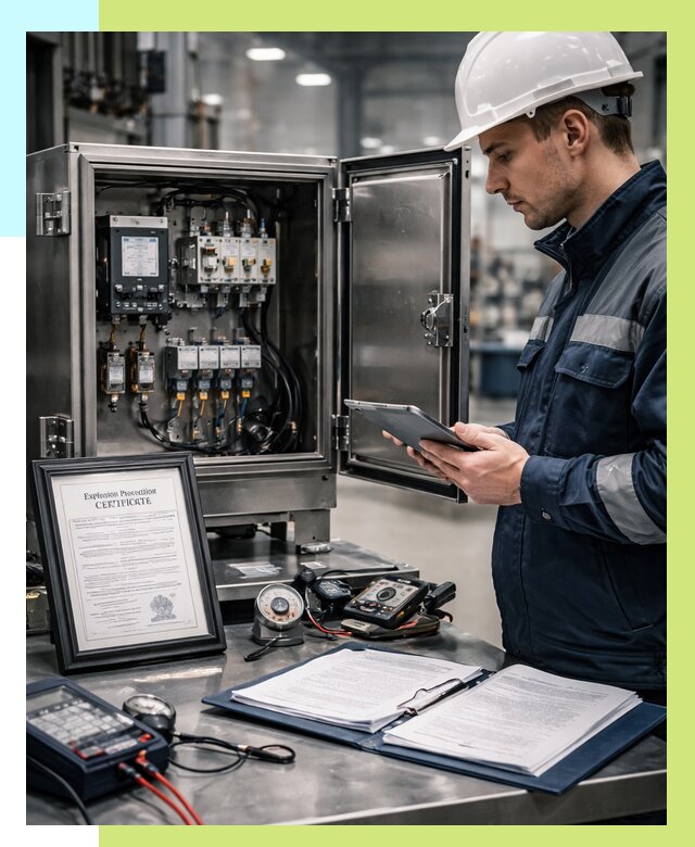 Сертификат взрывозащиты в Воскресенске от 46521 р. | Алешин-Вск