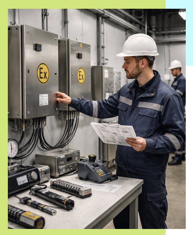 Сертификат взрывозащиты промышленного оборудования в Воскресенске