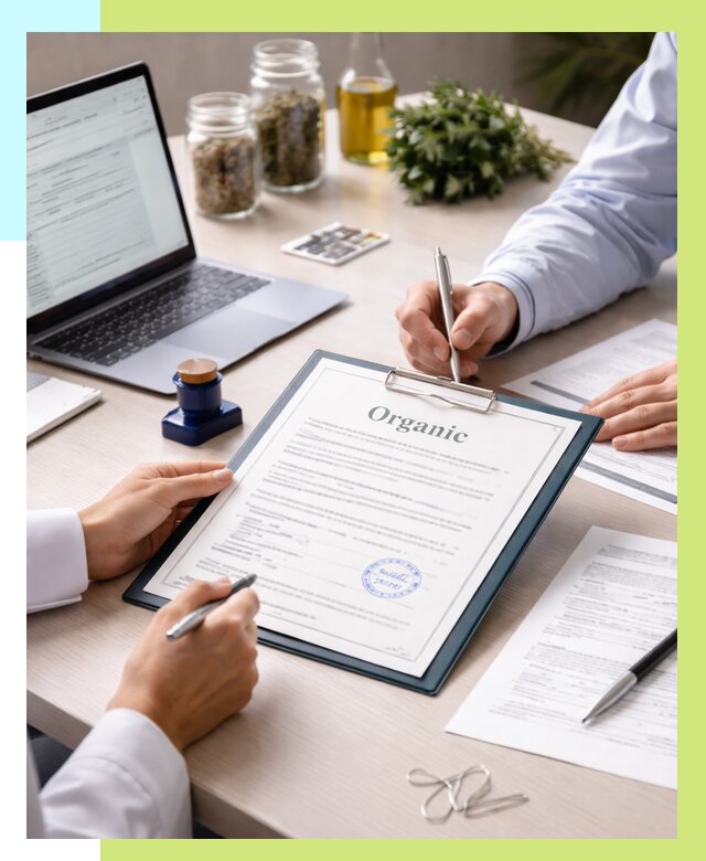 Оформление сертификат органик в Воскресенске от 31014 р. | Алешин-Вск
