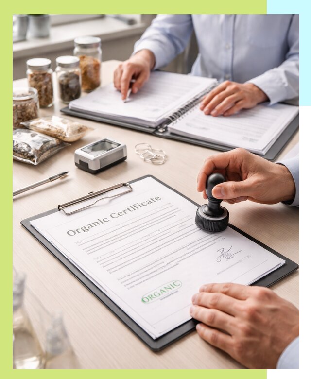 Получение органик сертификата для продукции в Воскресенске