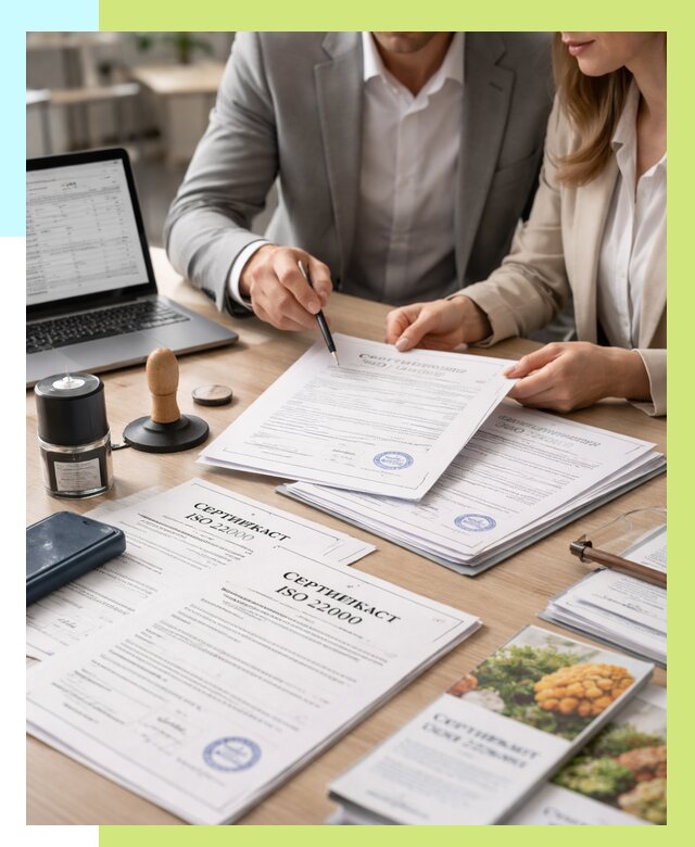 Сертификат ISO 22000 в Воскресенске от 41352 р. под ключ | Алешин-Вск