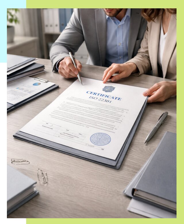 Сертификат ISO 22301 в Воскресенске от 46521 р. | Алешин-Вск срочно