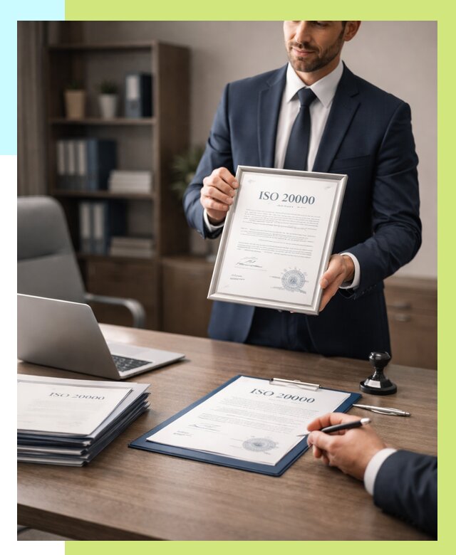 Сертификат ISO 20000 в Воскресенске под ключ от 124056 р., Алешин-Вск