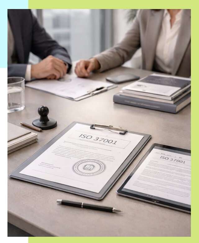 Сертификат ISO 37001 в Воскресенске оформить от 124056 р. Алешин-Вск